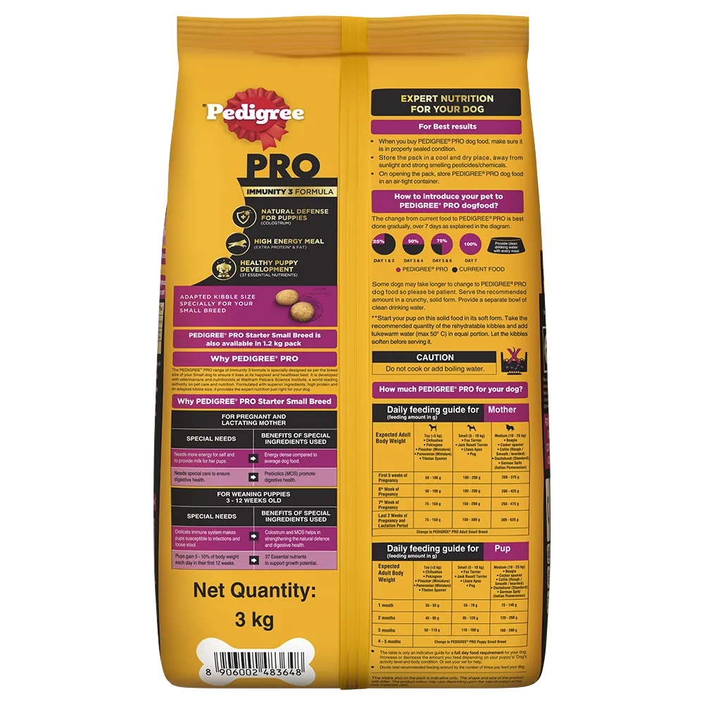 Pedigree Pro Mother & Pup Starter Small Breed 1.2kg